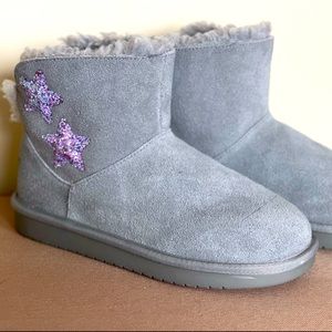 Koolaburra by UGG Kids Suede Mini Boots - Koola Star